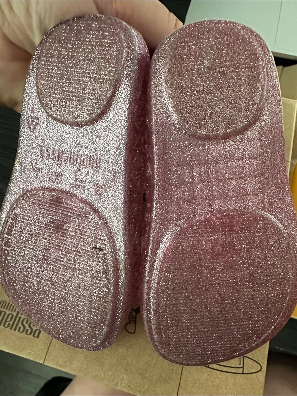 Mini Melissa Campana Mary Jane Flat - Size 7